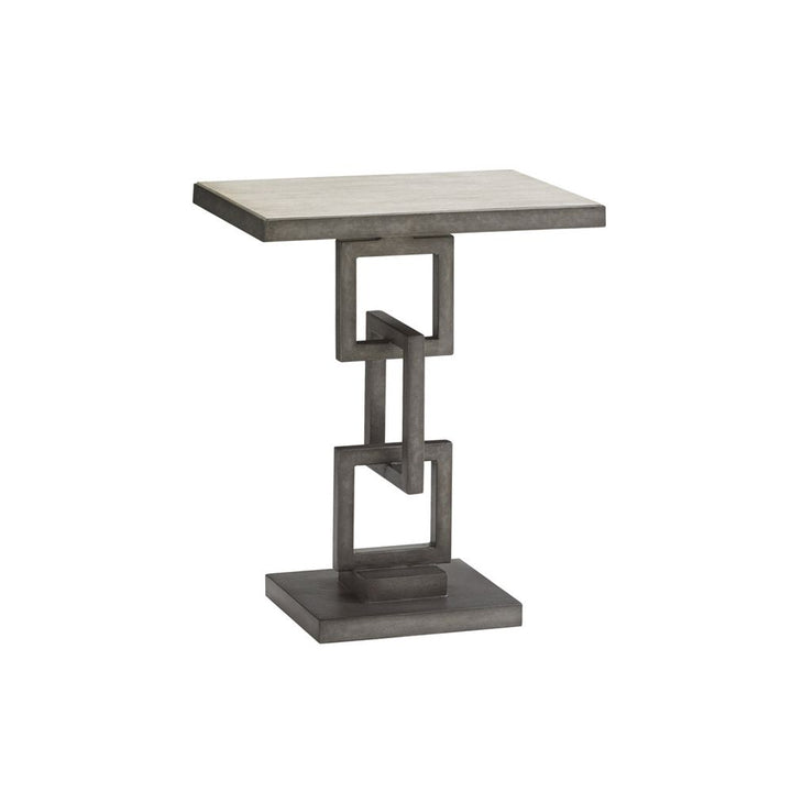 Deerwood Rectangular Side Table - Oyster