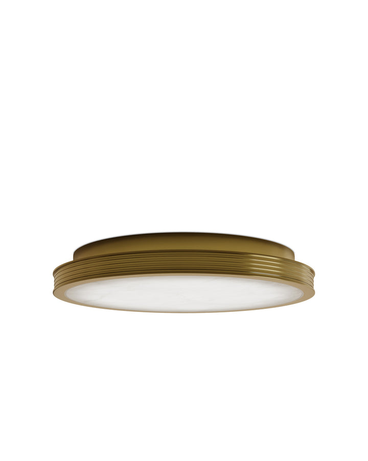 Aydan Polished Brass Flush Mount