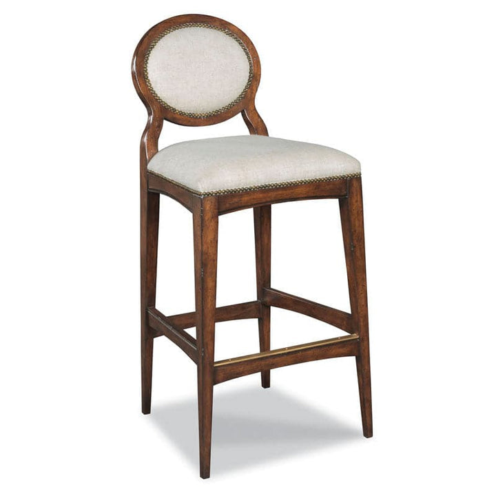 Ventura Counter Stool-Woodbridge Furniture-WOODB-7171-10-Bar StoolsBordeaux Finish-1-France and Son