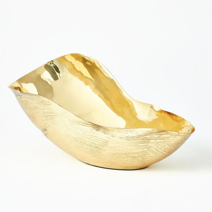 Free Form Bowl-Brass-Lg