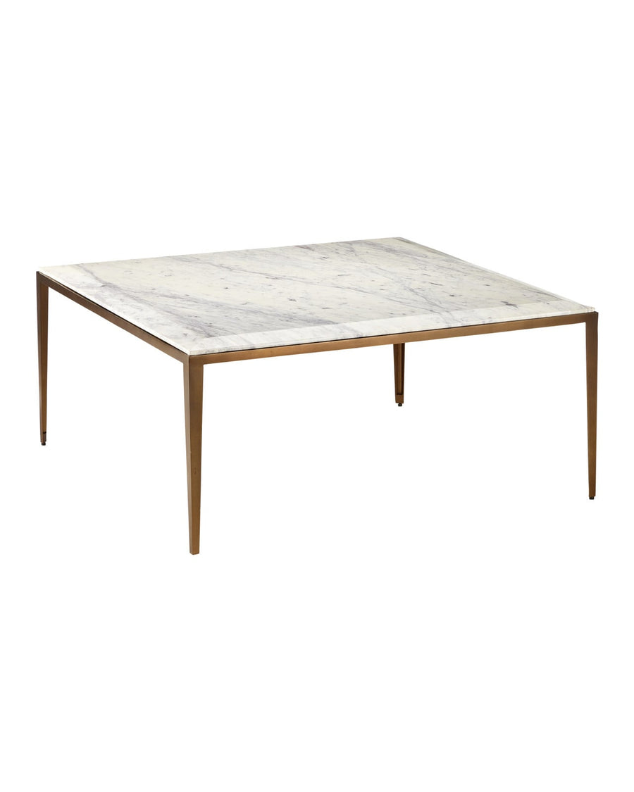 Coffee Tables Oblique Marble Cocktail Table