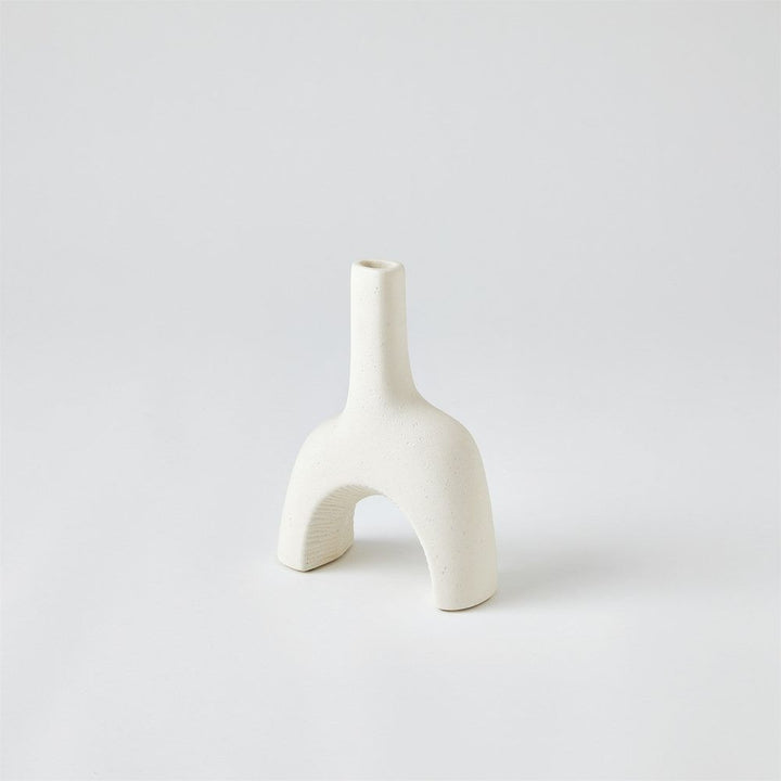 Cassel Vase-Matte White-Med