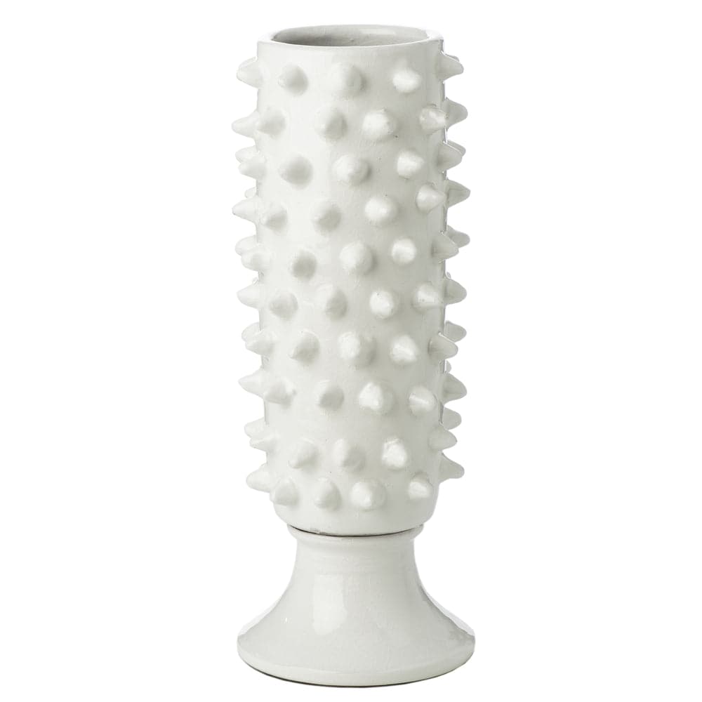 Vinci Pine Cone Vase-ABIGAILS-ABIGAILS-717824-VasesWhite-2-France and Son