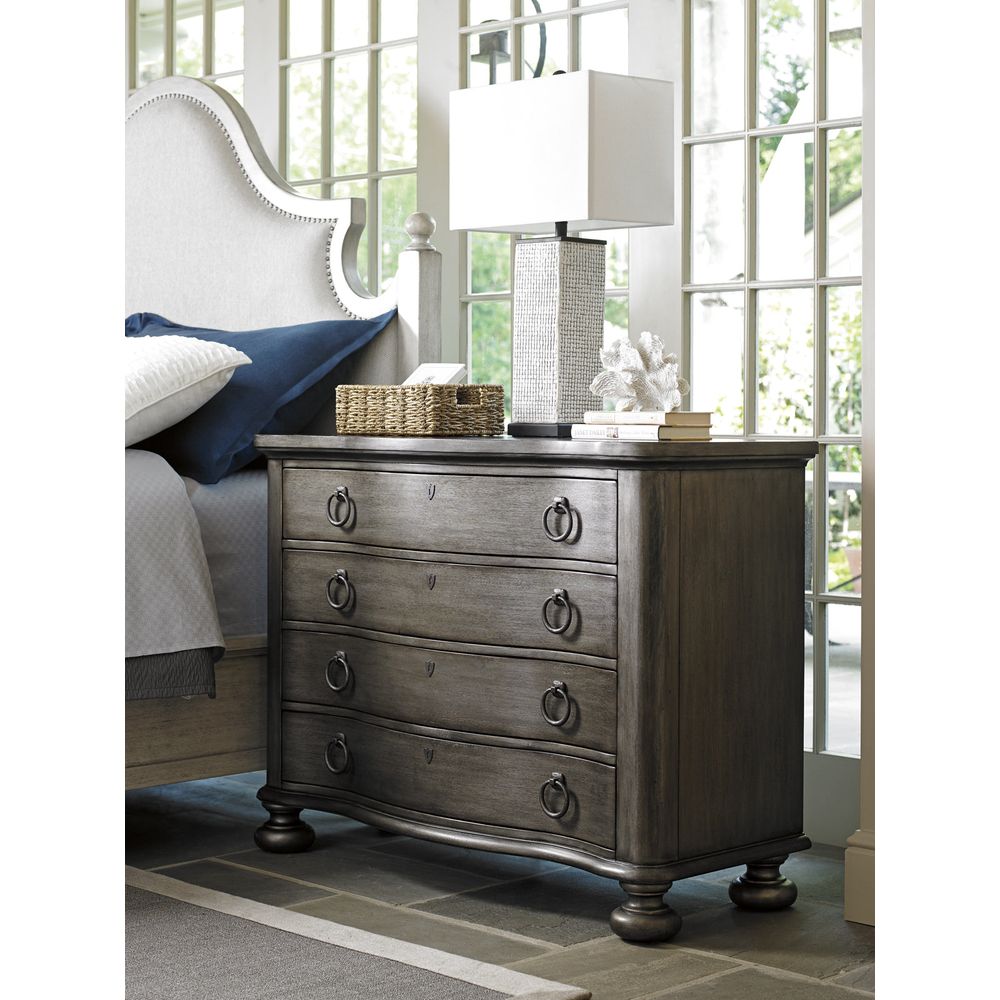 Nightstands Sandy Ridge Bachelors Chest - Pelican Gray