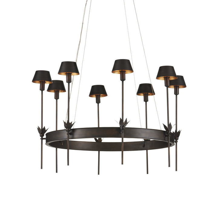 Coterie Bronze Chandelier