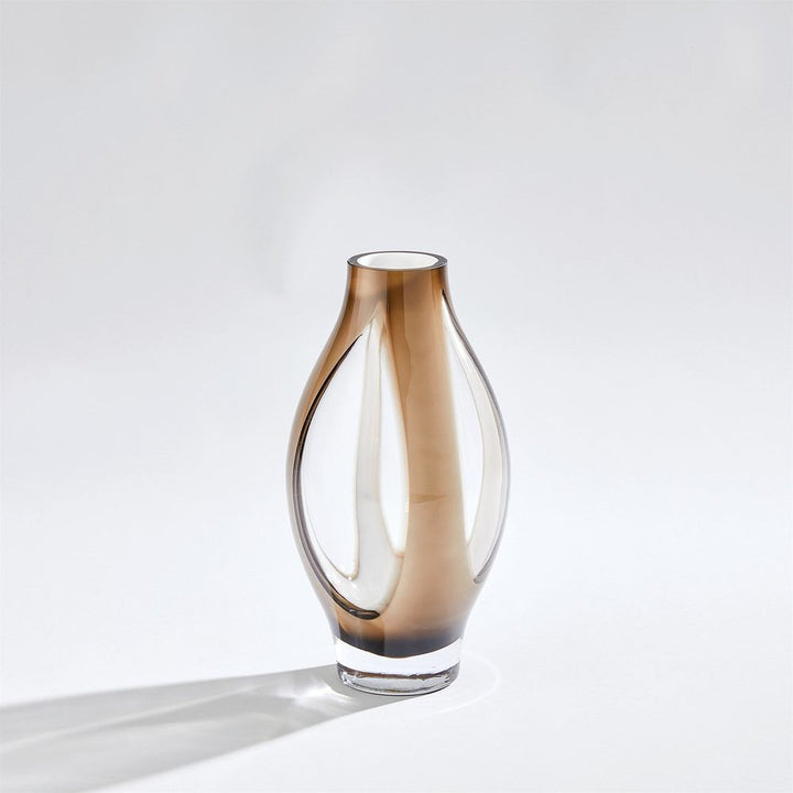 Fly Through Vase-Topaz-Lg