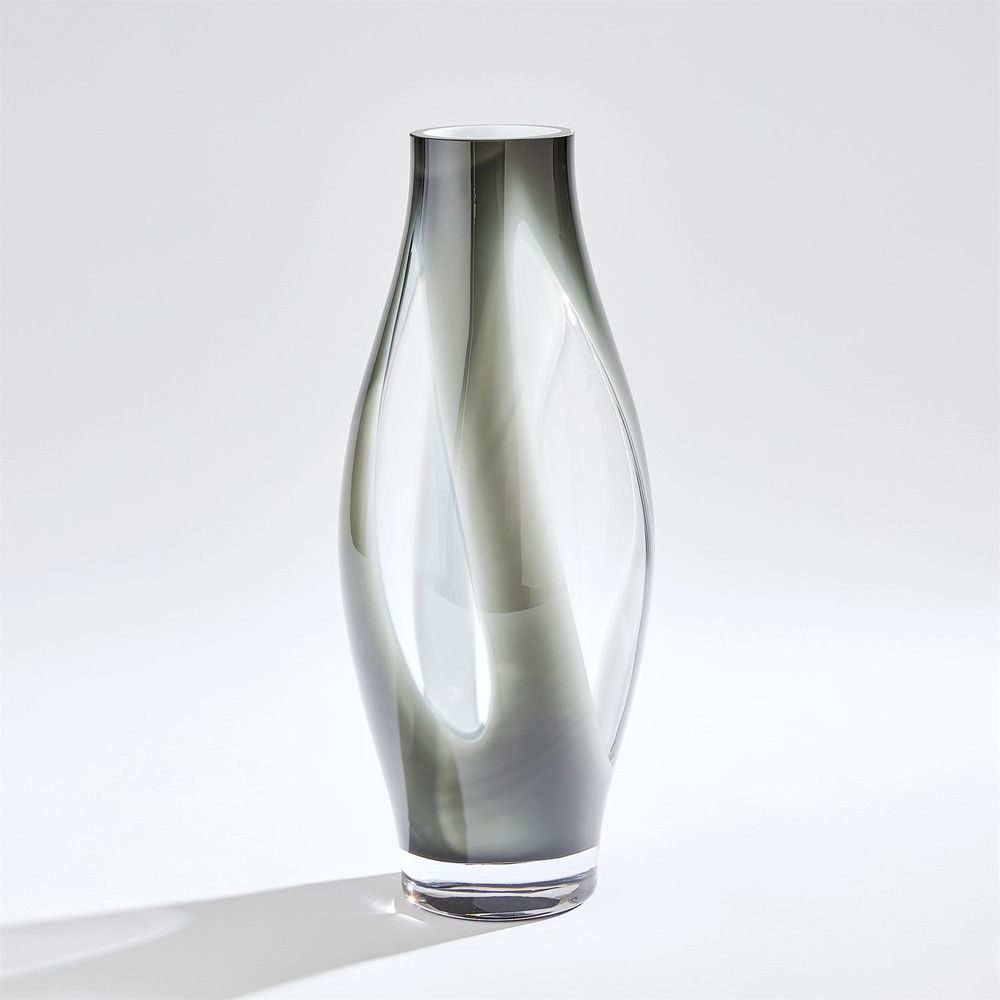 Vases Fly Through Vase-Grey-Lg