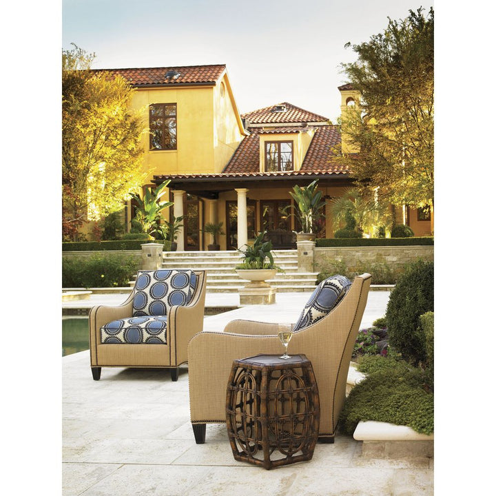 Side Tables Oval Reef Accent Table - Tortoise Shell