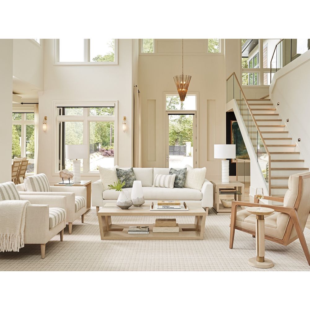 Benson Lamp Table - Sand Drift