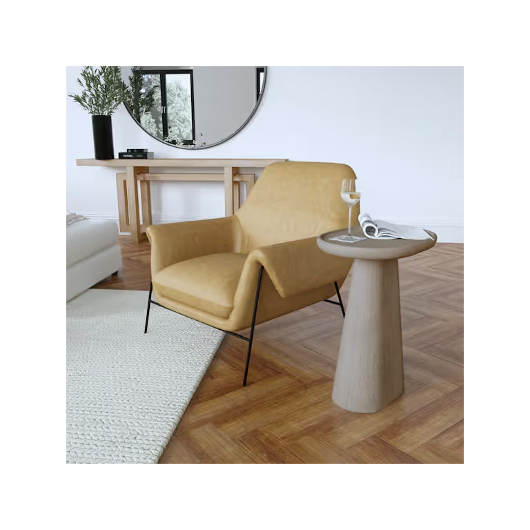 Ambroise Metal Frame Club Chair