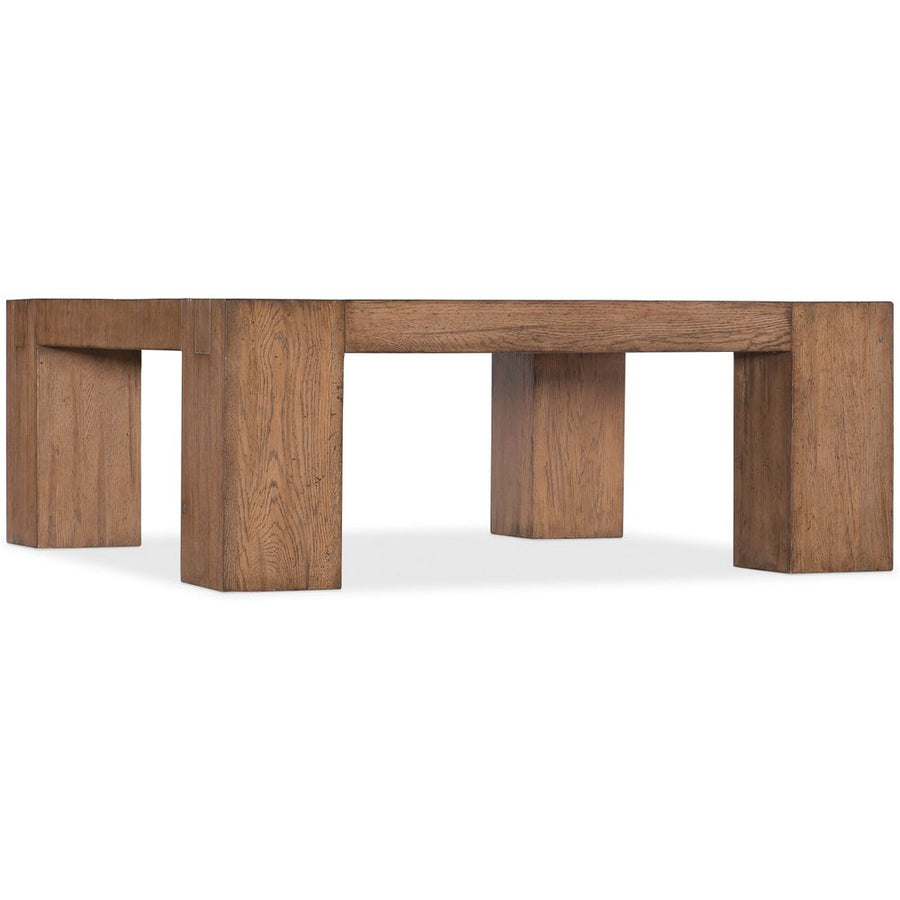 Coffee Tables Square Cocktail Table - Medium Wood Finish