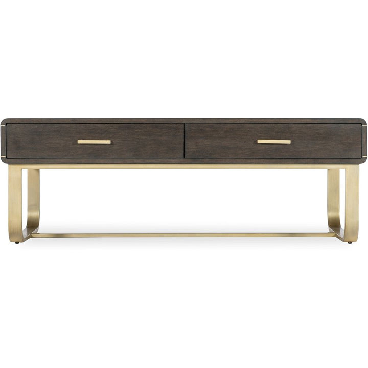 Coffee Tables Commerce & Market Metropolitan Cocktail Table - Dark Wood