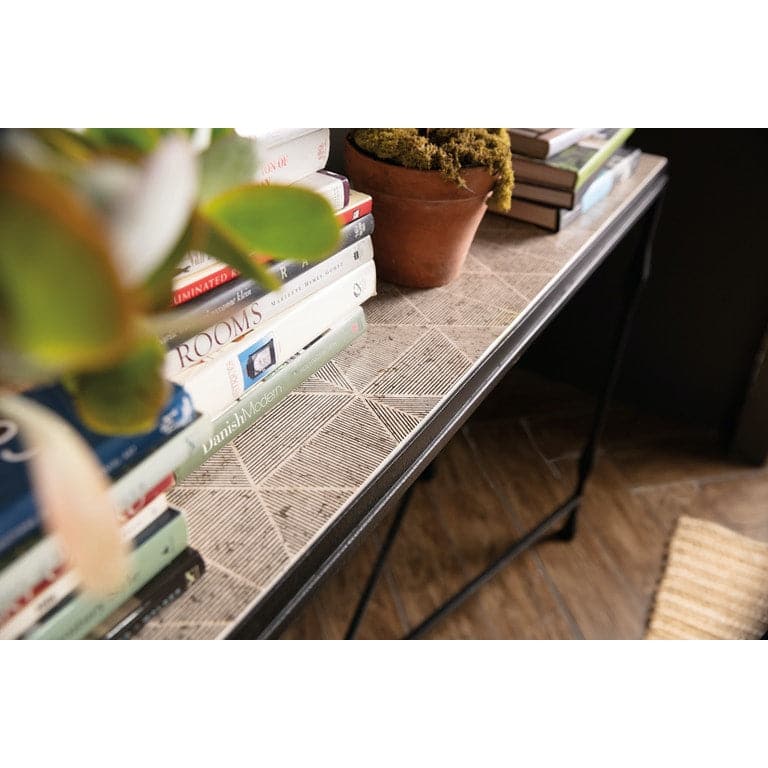 Commerce & Market Metal-Wood Console Table