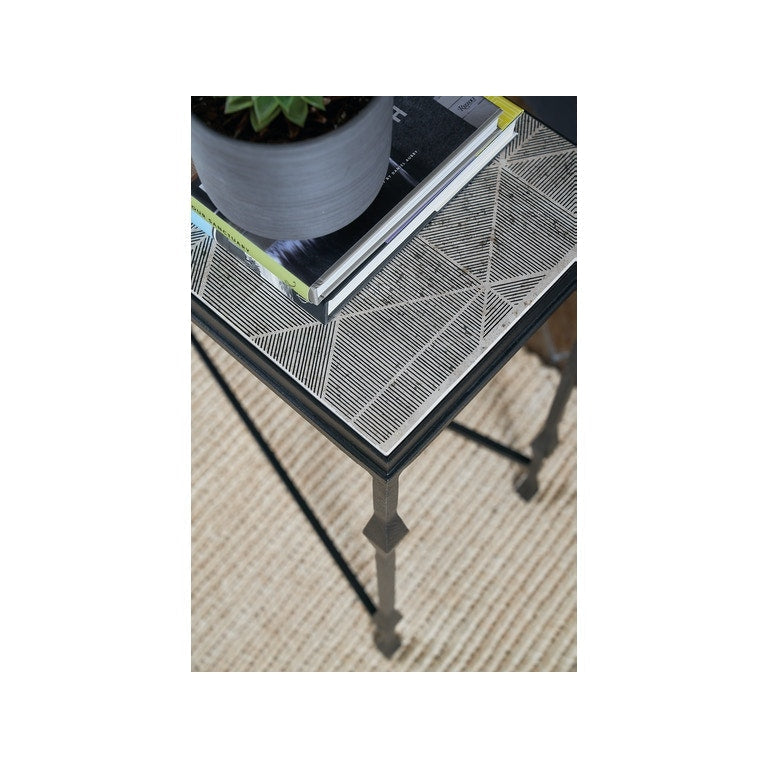 Commerce & Market Metal-Wood Console Table