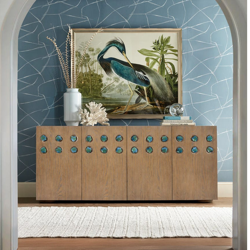 Commerce and Market Pilea Entertainment Credenza - Light Wood