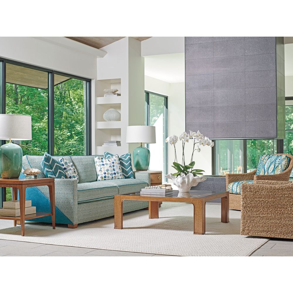 Coffee Tables Redford Square Rattan Cocktail Table - Sonoran