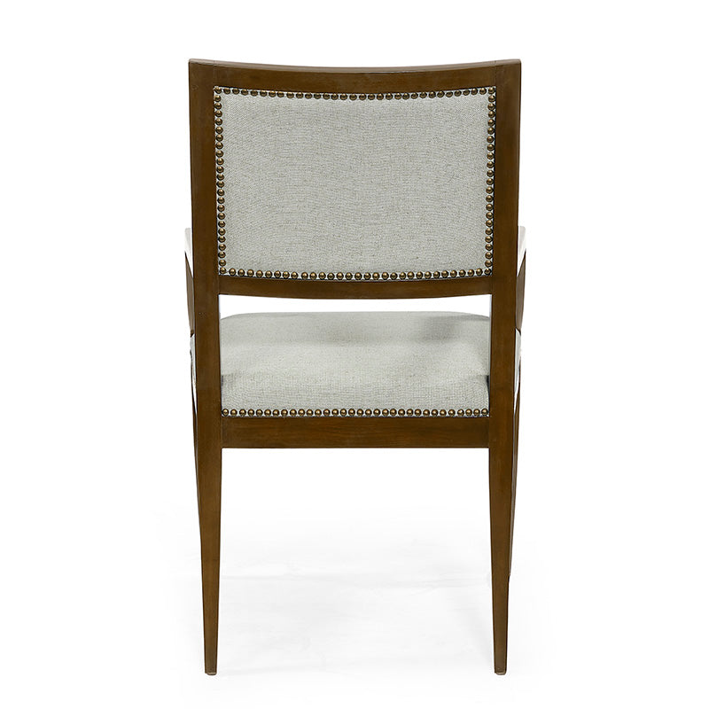 Ross Dining Arm Chair-Woodbridge Furniture-WOODB-7240-08-Dining ChairsSonoma-3-France and Son