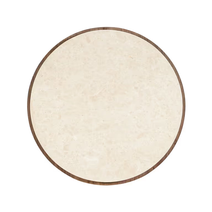 Eleana Round End Table - Rounded Archway Base Design
