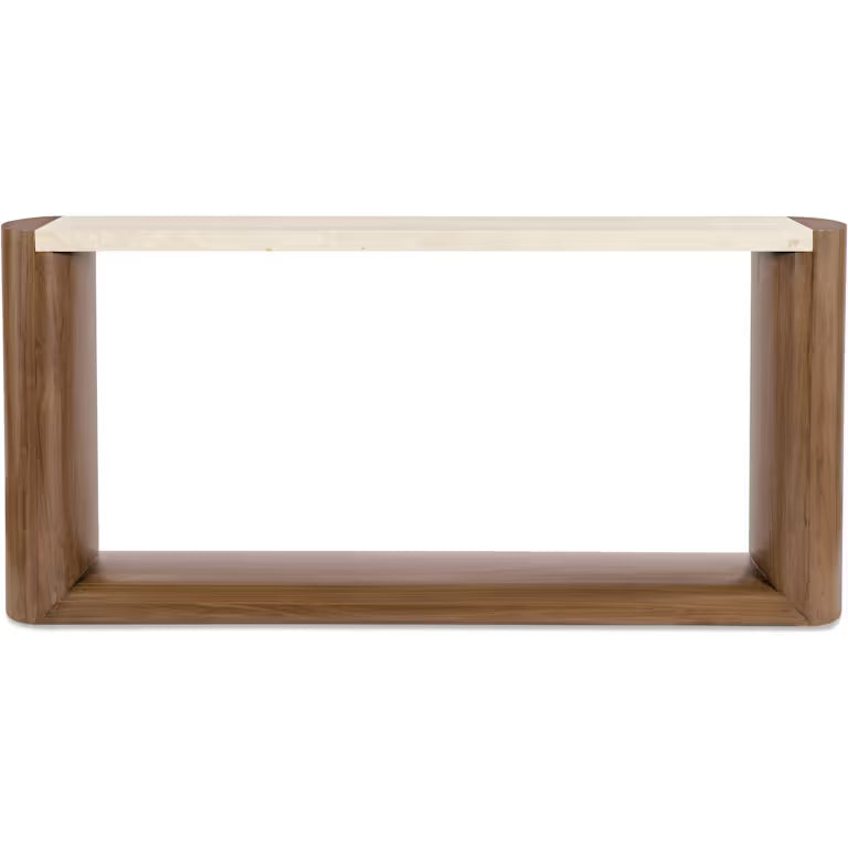 Eleana Console Table - Medium Wood