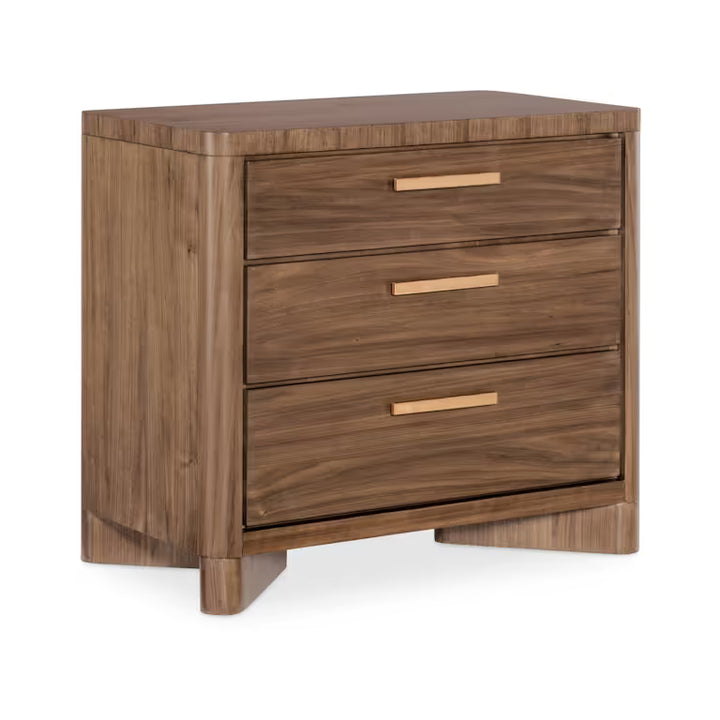 Eleana Three Drawer Nightstand