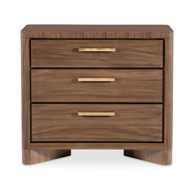 Eleana Three Drawer Nightstand