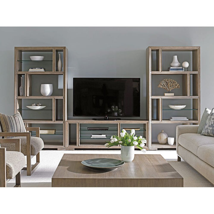 Windsor Open Bookcase - Shadow Mist