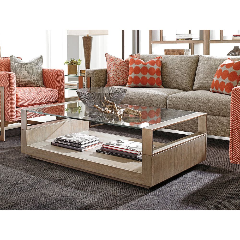 Coffee Tables Center Stage Rectangular Cocktail Table - Shadow Mist