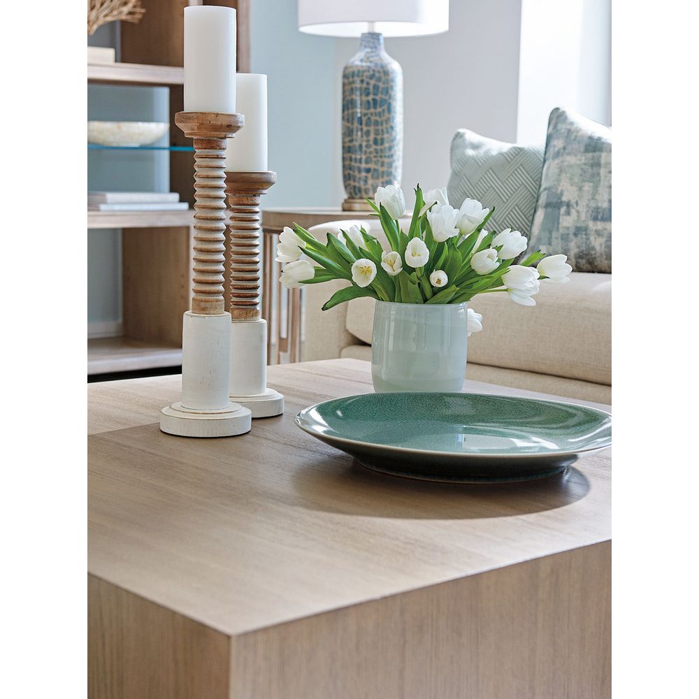 Tatum Square Cocktail Table - Shadow Mist