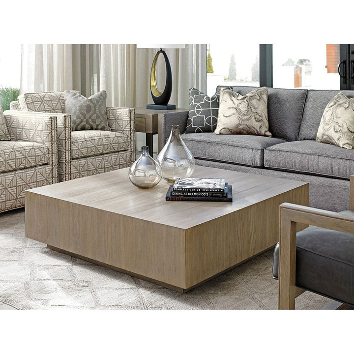 Coffee Tables Tatum Square Cocktail Table - Shadow Mist