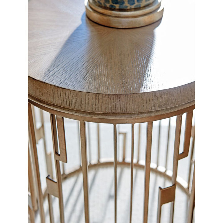 Side Tables Studio Round Accent Table - Shadow Mist