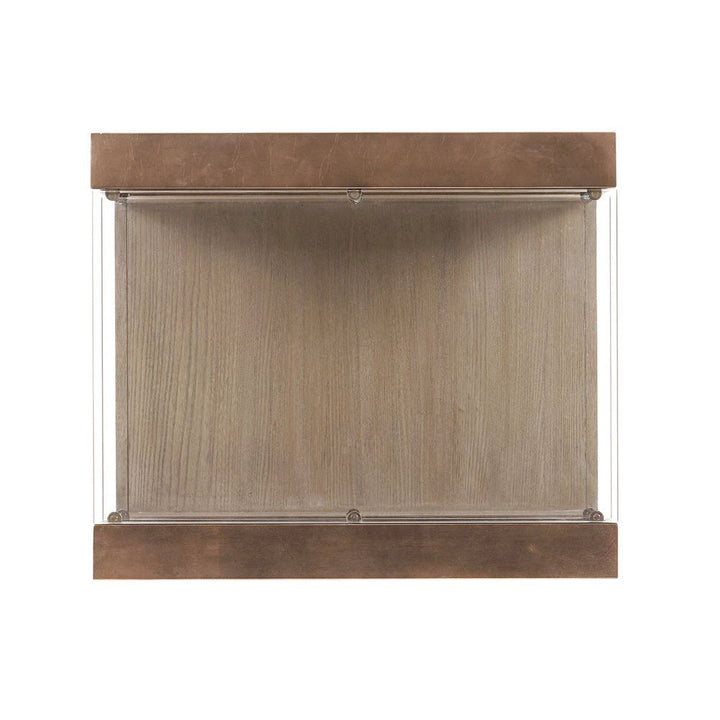 Center Stage Rectangular Lamp Table - Shadow Mist