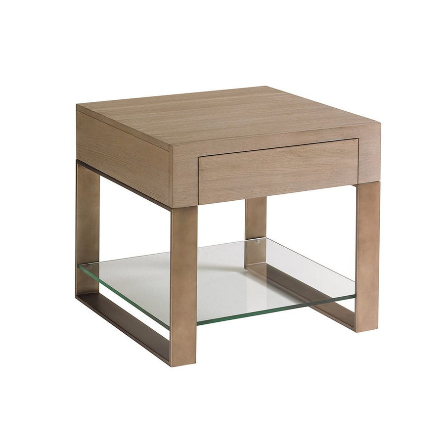 Side Tables Empire Square End Table - Shadow Mist