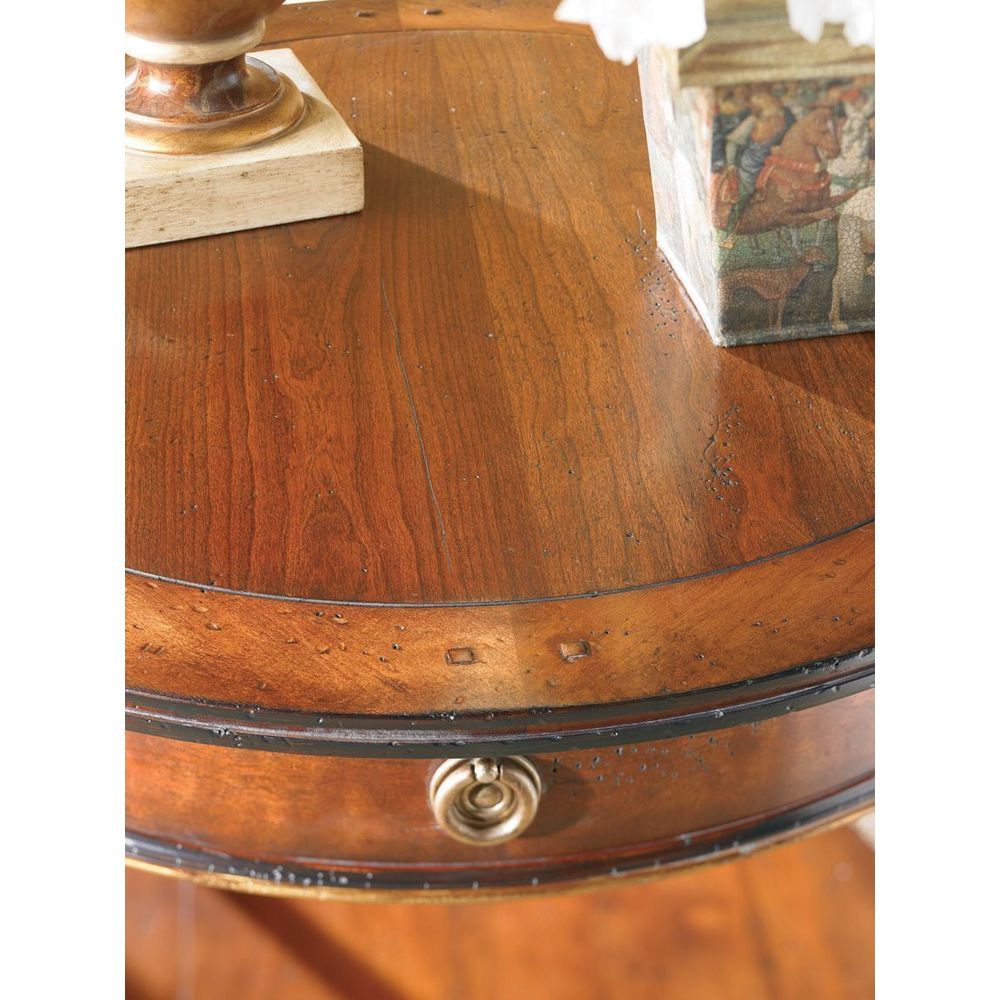  Continental Classics Round Lamp Table