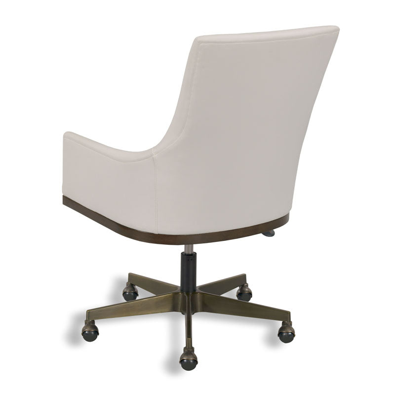 Dinah Desk Chair-Woodbridge Furniture-WOODB-7307-13-N-Task ChairsNickel-2-France and Son