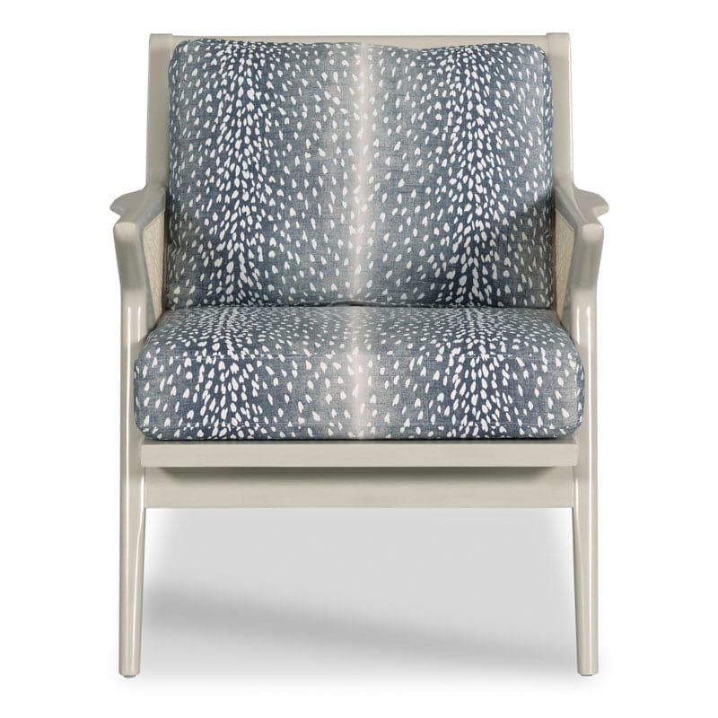 Erik Lounge Chair-Woodbridge Furniture-WOODB-7318-62-Lounge ChairsNavy Fabric-1-France and Son