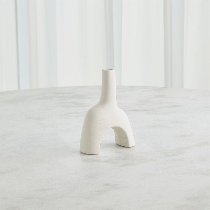 Cassel Vase-Matte White-Med