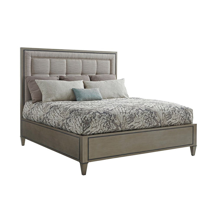 Beds St. Tropez Upholstered Panel Bed 6/0 California King - Platinum