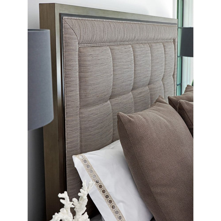 Beds St. Tropez Upholstered Panel Bed 6/0 California King - Platinum