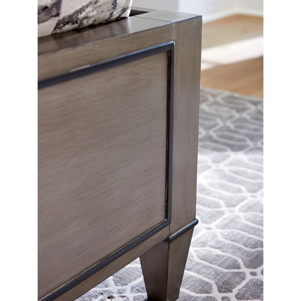 Beds St. Tropez Upholstered Panel Bed 6/0 California King - Platinum