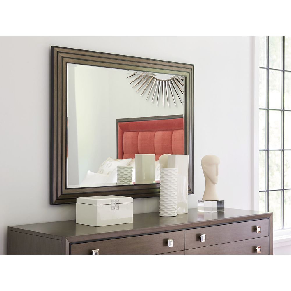 Mirrors Miranda Rectangular Mirror - Platinum