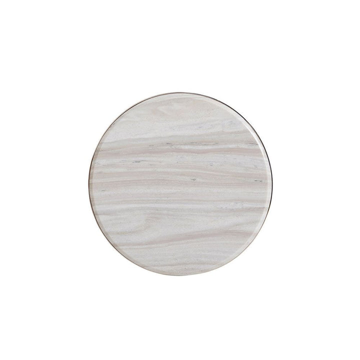 Side Tables Martini Stainless Accent Table - Platinum