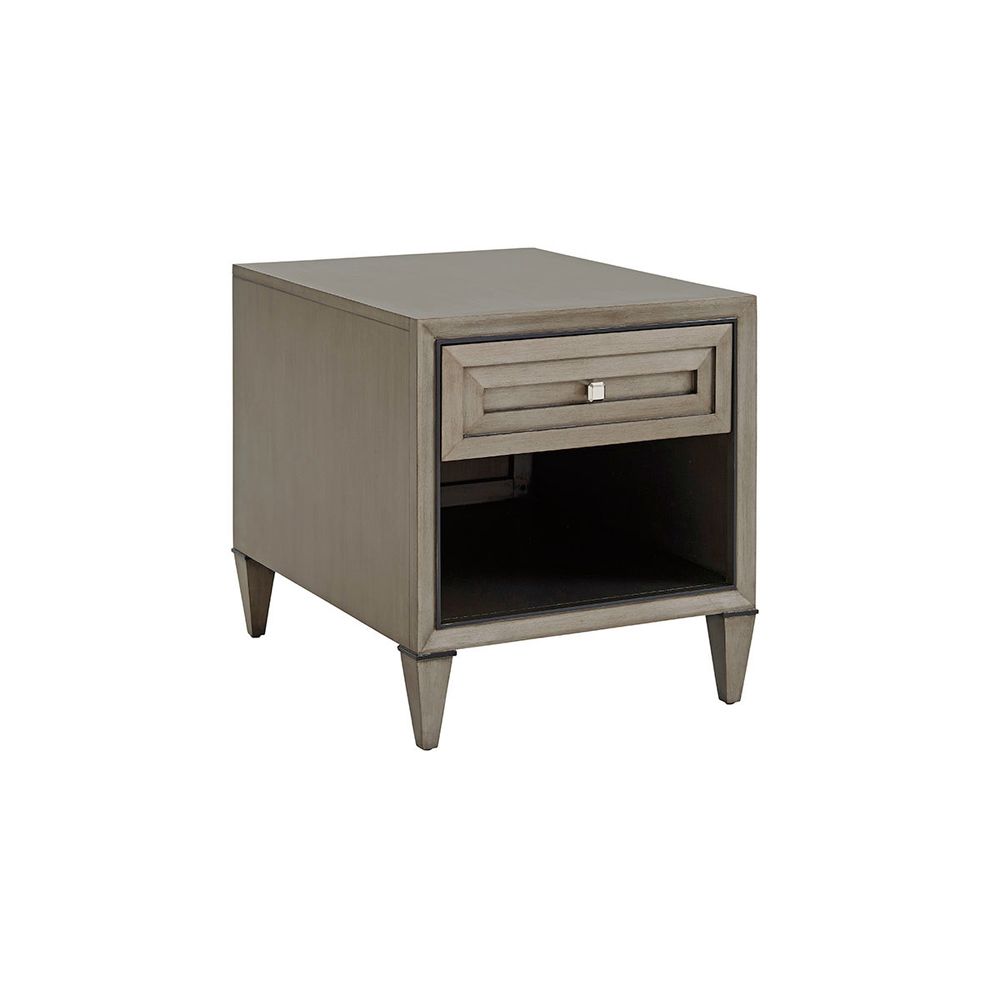 Side Tables Verona End Table - Platinum