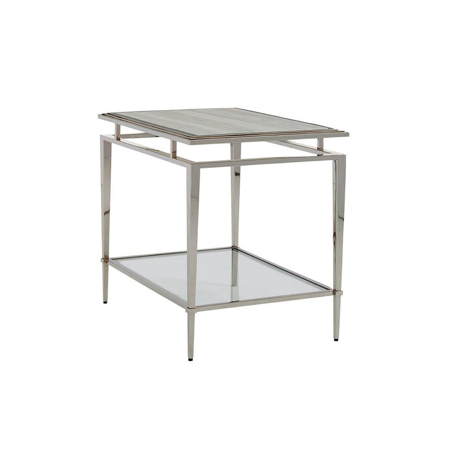 Side Tables Athene Stainless End Table - Platinum