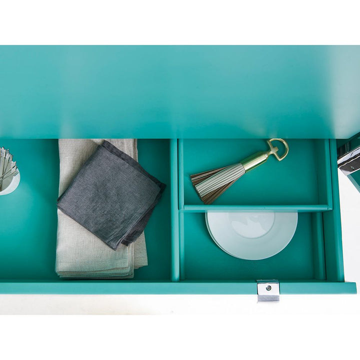 Cheval Bar Cabinet - Platinum