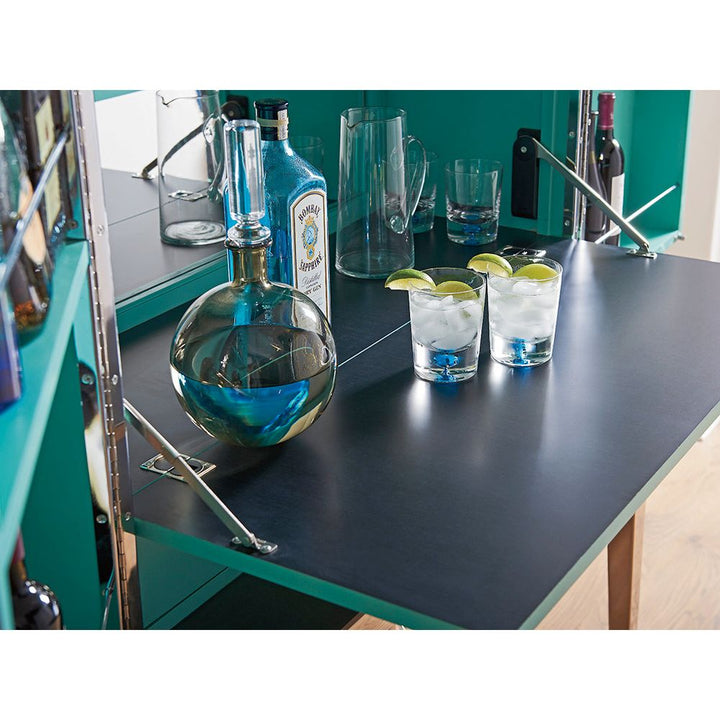 Cheval Bar Cabinet - Platinum