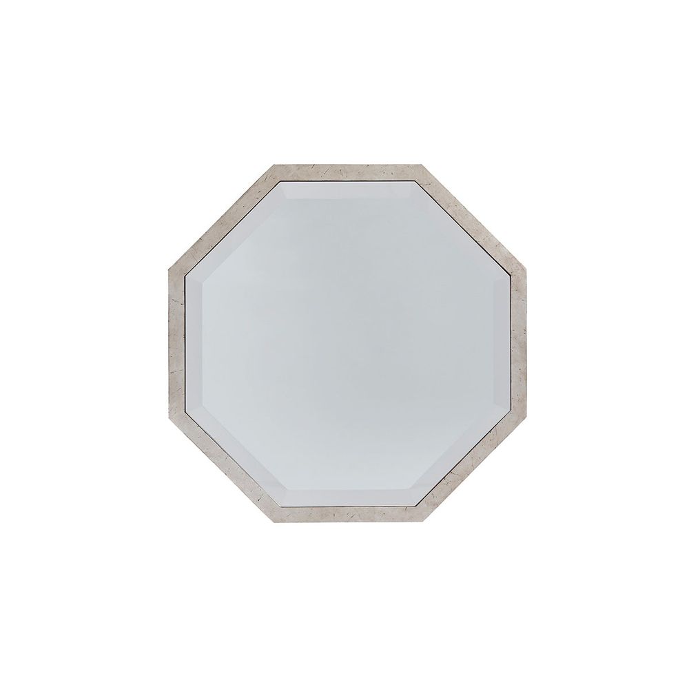 Rochelle Octagonal Storage Table - Silver Leaf