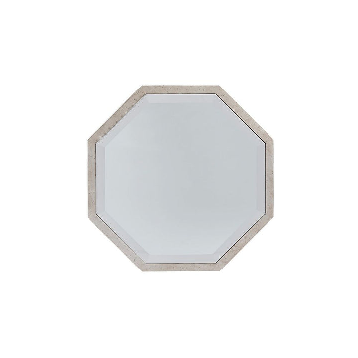 Rochelle Octagonal Storage Table - Silver Leaf