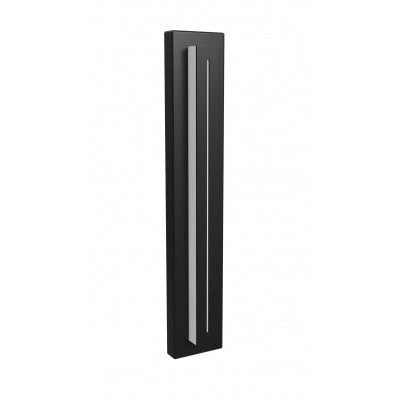 Avenue Outdoor The Bel Air Collection Black Led Wall Sconce Black LED