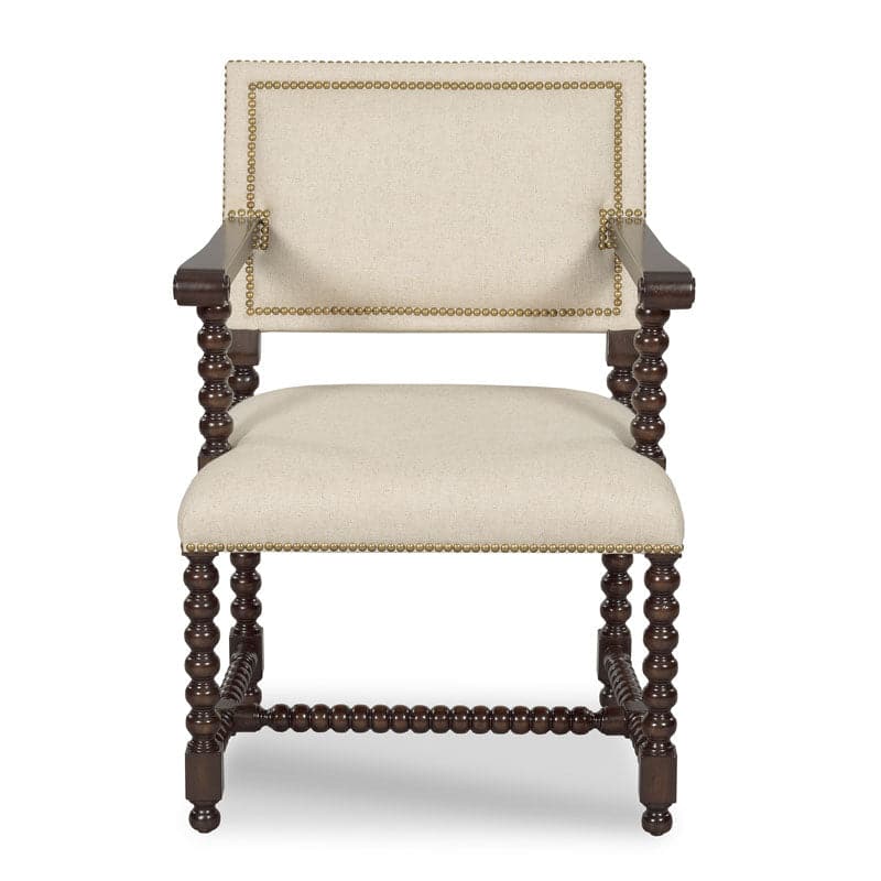 Longmont Arm Chair-Woodbridge Furniture-WOODB-7340-31-Dining Chairs-3-France and Son