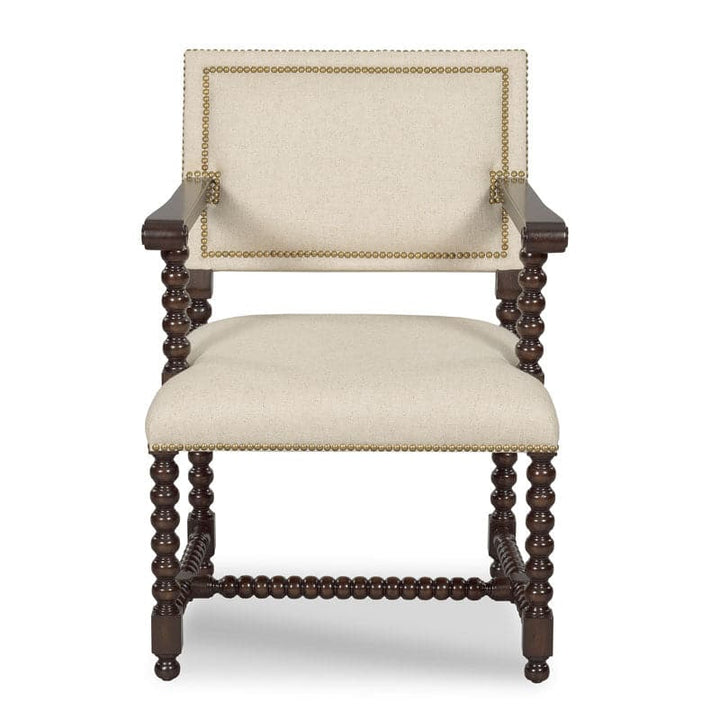Longmont Arm Chair-Woodbridge Furniture-WOODB-7340-31-Dining Chairs-3-France and Son